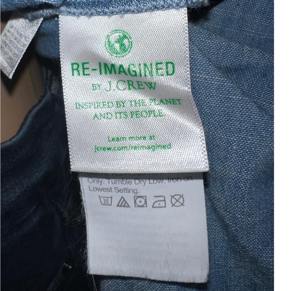 j.crew denim top - Picture 12 of 13